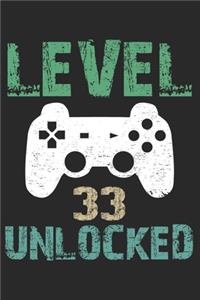 Level 33 & Unlocked