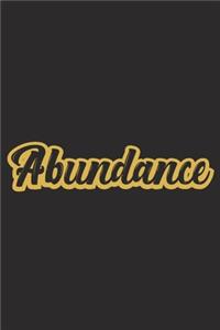 Abundance