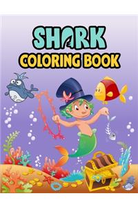 Shark Coloring Book