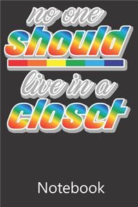 No One Should Live In a Closct