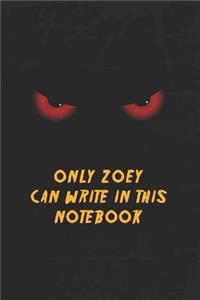 Zoey Notebook