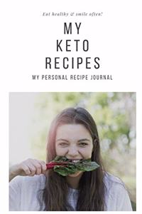 My Personal Keto Recipe Journal