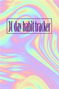 30 day habit tracker