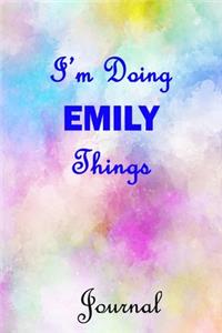 I'm Doing Emily Things Journal