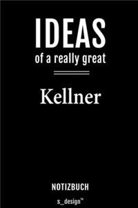 Notizbuch für Kellner