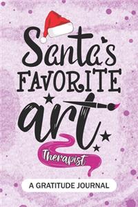 Santa's Favorite Art Therapist - A Gratitude Journal