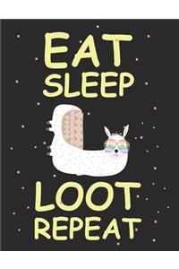 Eat sleep loot repeat