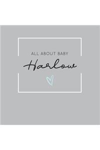 All About Baby Harlow [Modern Baby Book]