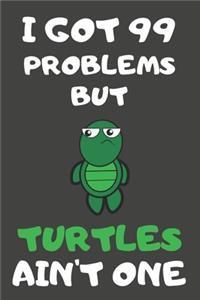 I Got 99 Problems But Turtles Ain't One