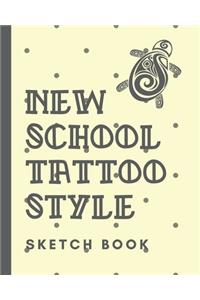 New School Tattoo Style Sketch Book