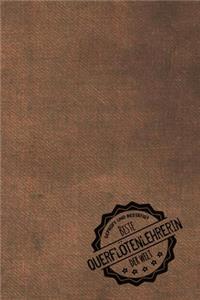 Geprüft und Bestätigt beste Querflötenlehrerin der Welt