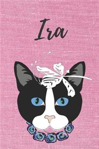 Notizbuch Katze / Notizheft / Journal / Malbuch / Tagebuch / Kritzelbuch / DIN A5 / Geschenk Ira