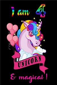 I am 4 and magical