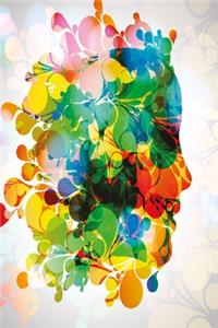 Abstrakte Frau Notizbuch