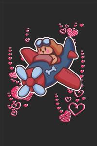 Funny Dog Pilot Notebook