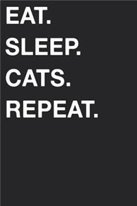 Eat Sleep Cats Repeat