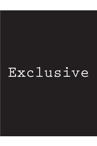 Exclusive