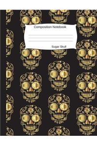 Composition Notebook Sugar Skull