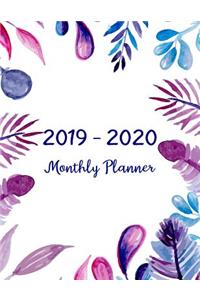 2019-2020 Monthly Planner