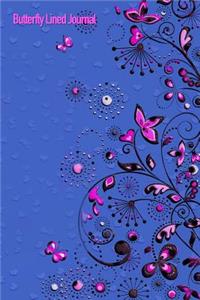 Butterfly Lined Journal
