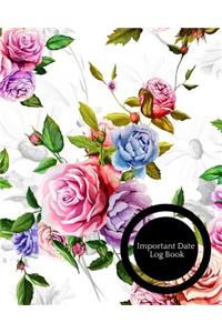 Important Date Log Book