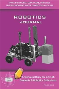 Robotics Journal - A Technical Diary for Stem Students & Robotics Enthusiasts