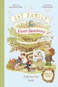 Cat Family Four Seasons