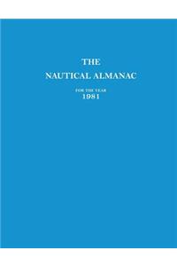 1981 Nautical Almanac