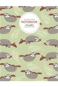 Sloths Notebook Journal