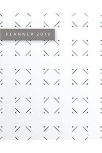 2018 Monthly and Daily Planner