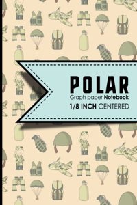 Polar Graph Paper Notebook