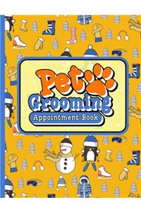 Pet Grooming Appointment Book
