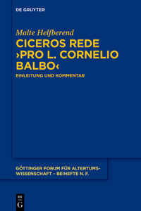 Ciceros Rede »Pro L. Cornelio Balbo«