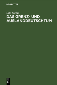 Grenz- und Auslanddeutschtum