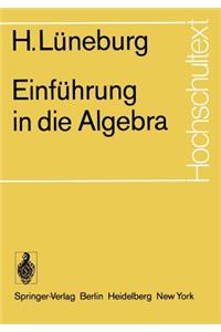 Einführung in Die Algebra