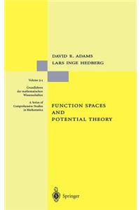 Function Spaces and Potential Theory