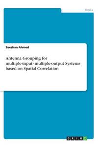 Antenna Grouping for multiple-input-multiple-output Systems based on Spatial Correlation