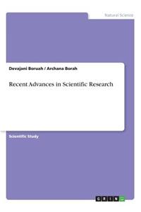 Recent Advances in Scientific Research