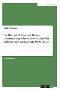 Rhetorical Structure Theory. Untersuchung anhand einer Analyse der Editorials von GRAZIA und SPORTBILD