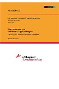 Markenschutz von Lebensmittelgestaltungen