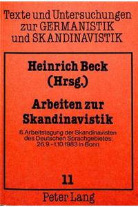 Arbeiten zur Skandinavistik