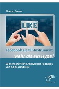 Facebook als PR-Instrument