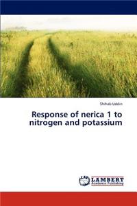 Response of Nerica 1 to Nitrogen and Potassium