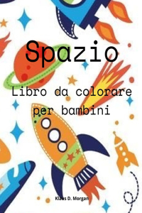 Spazio Libro da colorare per bambini