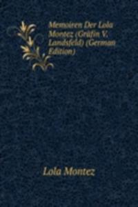 Memoiren Der Lola Montez