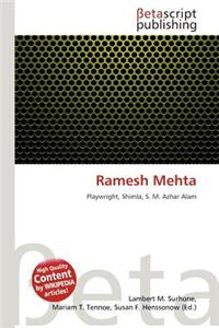 Ramesh Mehta