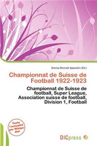Championnat de Suisse de Football 1922-1923
