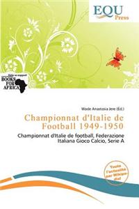 Championnat D'Italie de Football 1949-1950