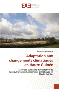 Adaptation aux changements climatiques en Haute Guinée