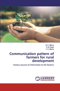 Communication pattern of farmers for rural development